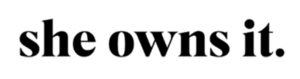 She Owns It logo