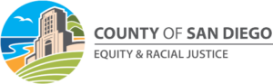 county of SD equity and racial justice logo